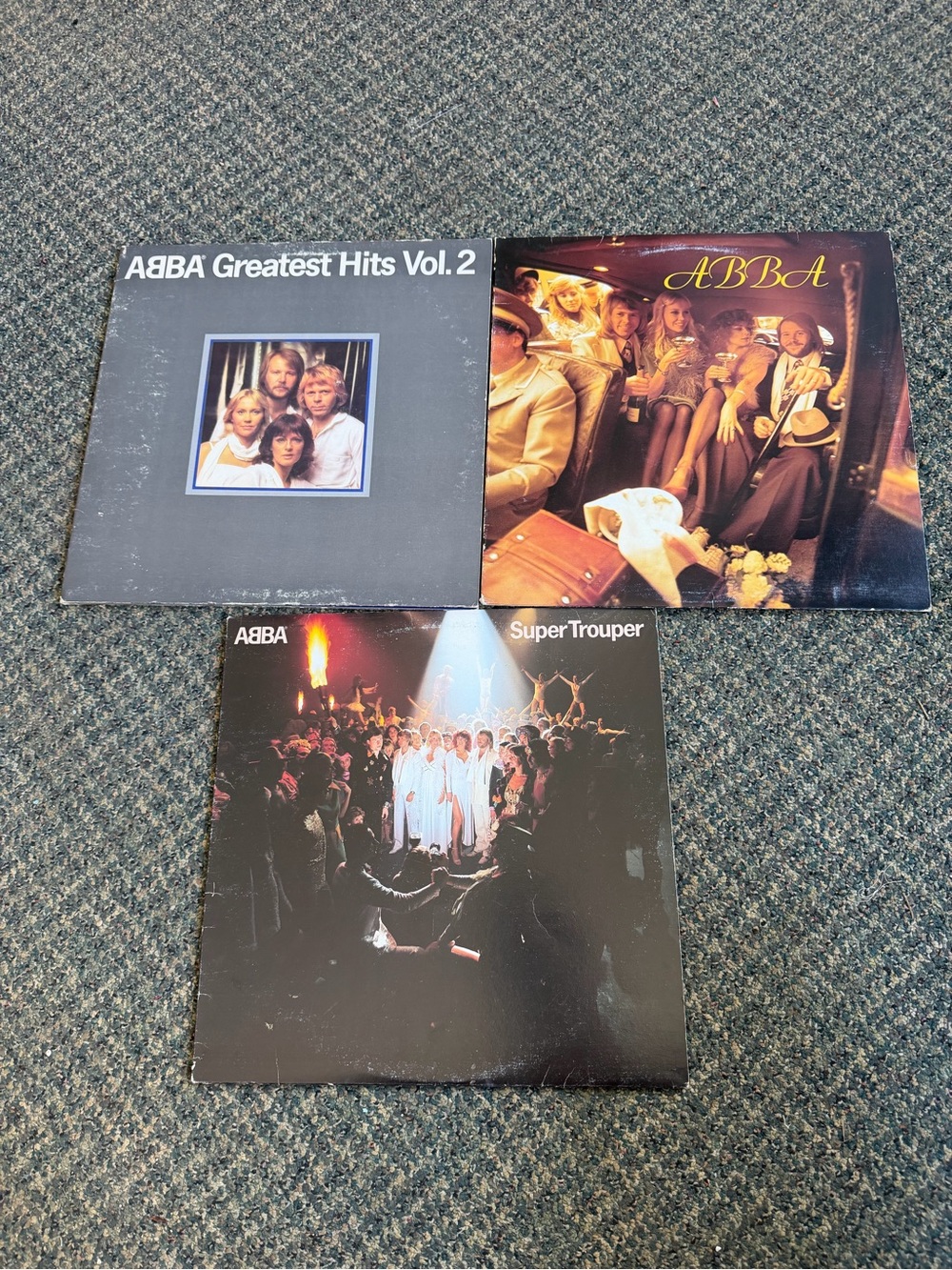 ABBA Vintage Vinyl Records